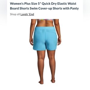Lands End Swim Shorts, NWT, Size 24